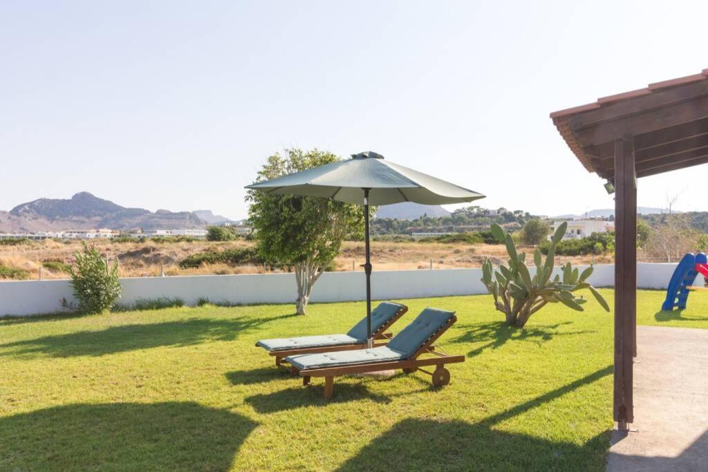 Renes Paradise Seahome - Afandou Beach, Rhodes Колимбия Экстерьер фото